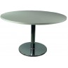 Round Meeting Table Stainless Steel Base