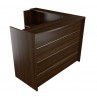 Wenge Reception Counter with Return