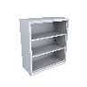Steel Bookcase 2 x adjustable shelves